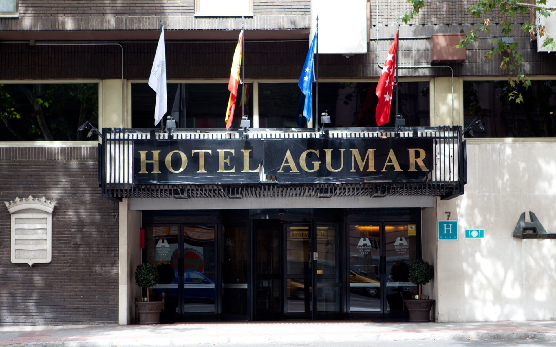 Hotel Agumar Madrid Esterno foto